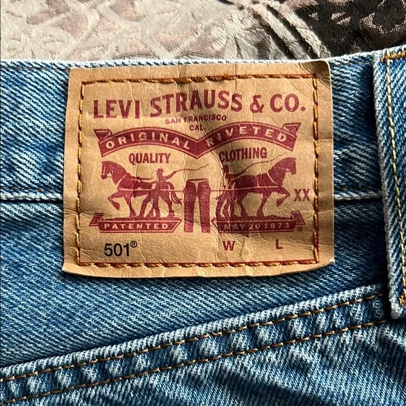 Levi’s Straight Leg Ankle Jeans W29 L26 - Picture 2 of 10